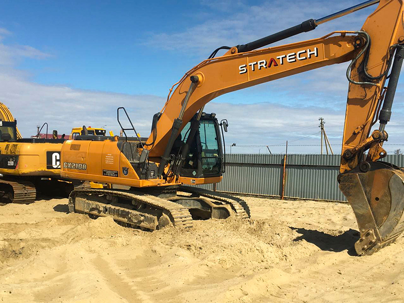 Фотография экскаватора