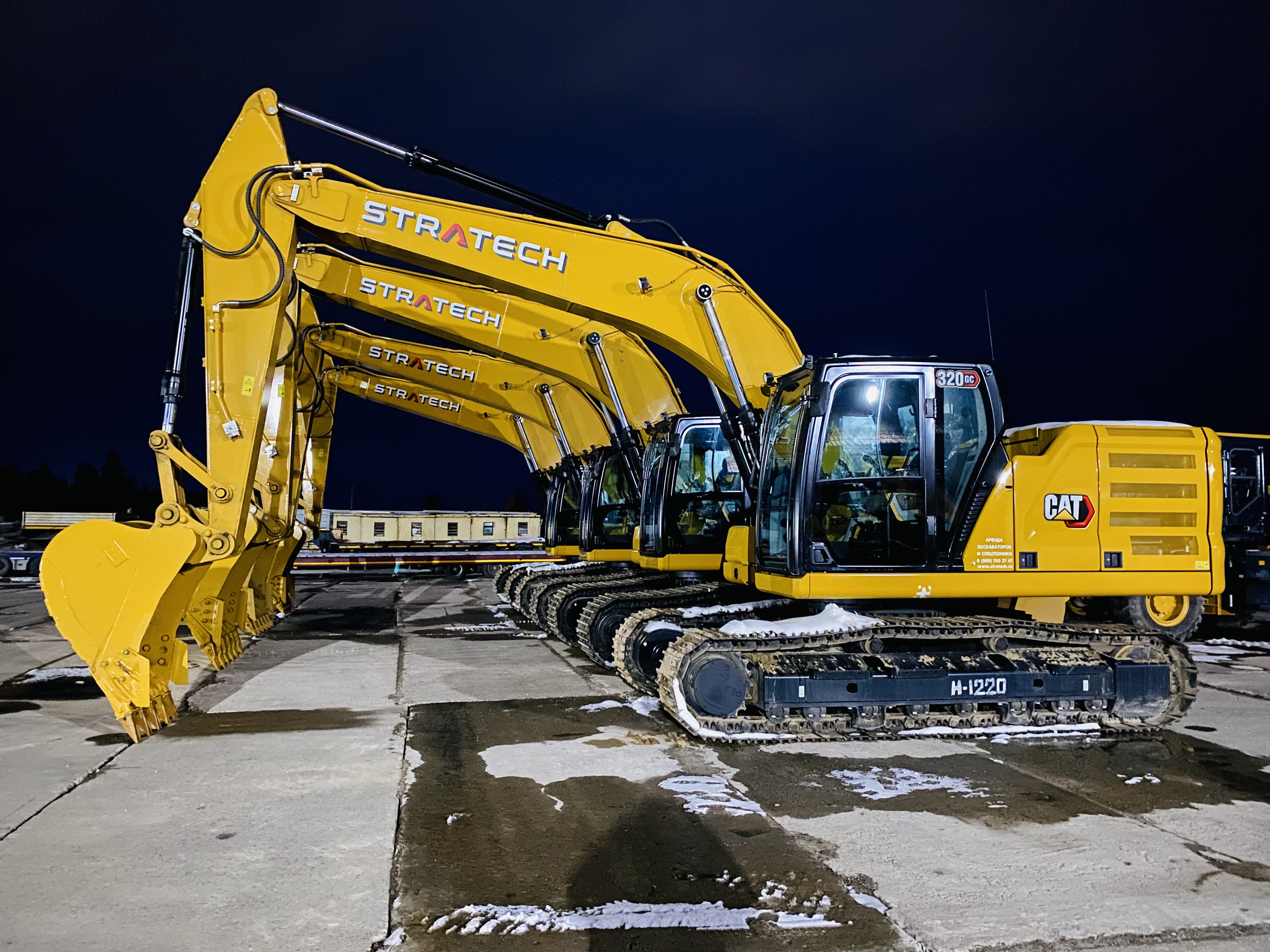 гусеничные экскаваторы