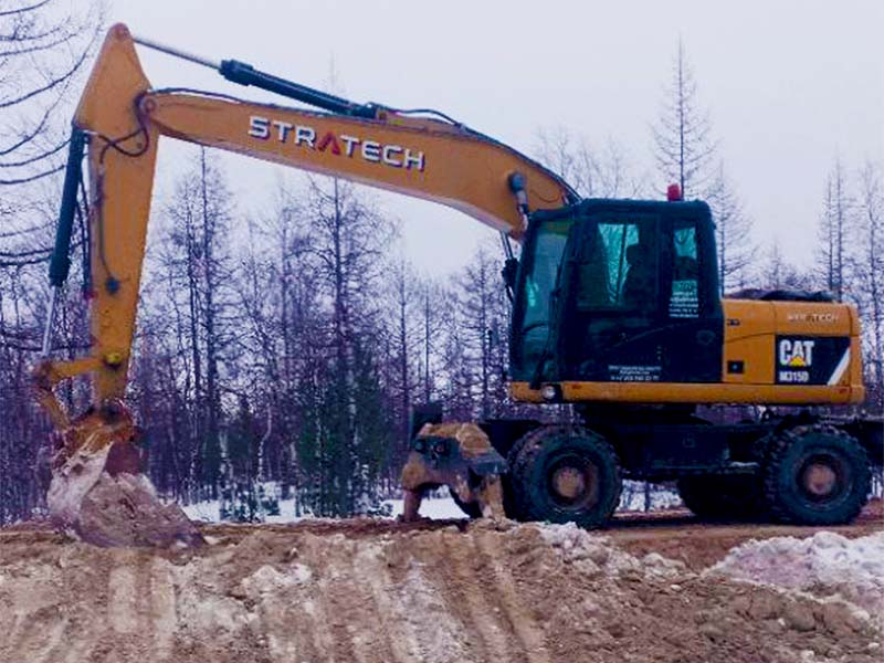 Виды спецтехники для рыхления мерзлого грунта в Ноябрьске
